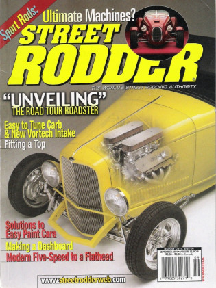 STREET RODDER 2004 SEPT - FERRARI 12C 5.5 TS TORPEDO SPORTS ROD, TOP LOADER